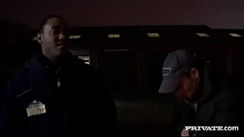 Angelina croft squirts after double deep throat