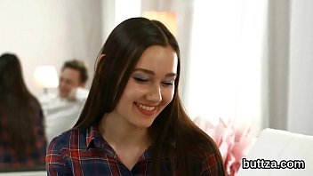 Luscious tight sweetie gets her pink and small anal nailed