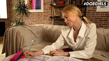 Sexy slim babe nancy a fingers her perfect ukrainian twat while home alone doegirls