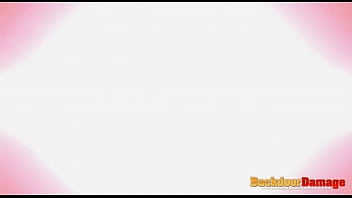 Angelina teases then does anal