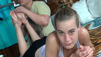 I met christina caradine through a foot model friend & i was in heaven to be able to lick and smell her big size 9 ath