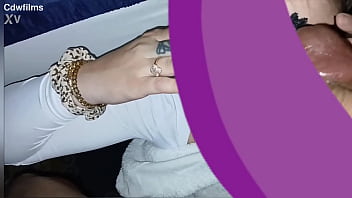 Pretty young petite tatted white girl let's me cum on her face after a quick blowjob