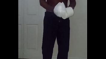 Restricted while cuming together and cleaning up after myself