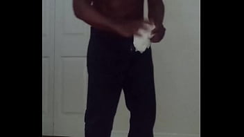 Restricted while cuming together and cleaning up after myself