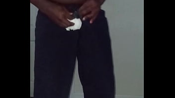 Restricted while cuming together and cleaning up after myself