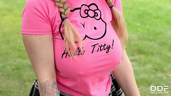 Watch top heavy milfs luna amor & lily madison suck their big natural on a swing