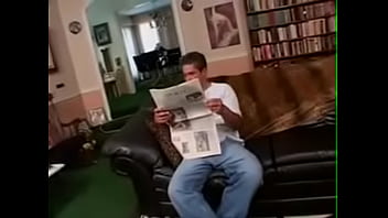 Tiny teen and a old man