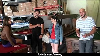 Sexy wild chick gets paid to fuck 13