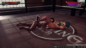 Leticia vs ferra nf3d lesbian sex combat competitive intercourse