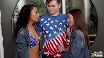 Anthony got tag teamed by sarah and amber