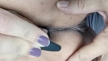 Real amateur the biggest ass in the world and her obsession with anal pleasure moaning and cumming with anal toy