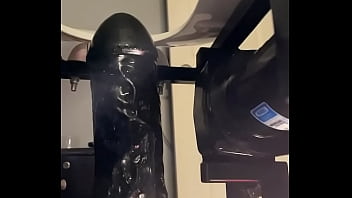 Cyclops dildo give me a rubber ass