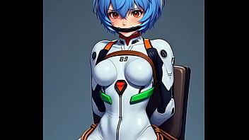 Rei tied by rope Rei tied by rope