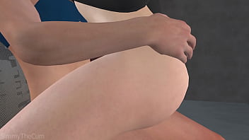 Space hot classic sex in the starship cabin 3d animation