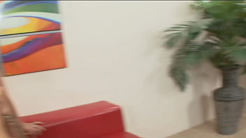 High blonde milf jordan kingsley fucked on a coach