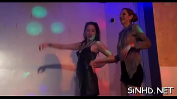 Loads of hard boners are gratified by hungry girls