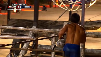 Jerkatlon programa 19 exatlon mexico bulge bulto nalgon bubble butt