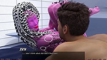 Stranded in space #133 busty blue haired milf wants my cock in her pussy