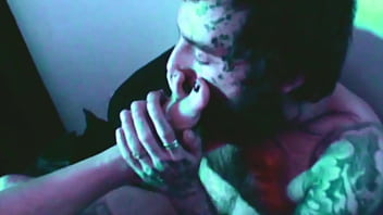 You gonna spend the rest of your life worshipping and serving those feet so get to work loser