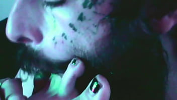 You gonna spend the rest of your life worshipping and serving those feet so get to work loser