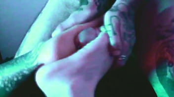 You gonna spend the rest of your life worshipping and serving those feet so get to work loser