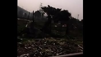 Yifang pink and tender bunny train track outdoor out of water temptation exposed