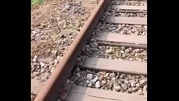 Yifang pink and tender bunny train track outdoor out of water temptation exposed Yifang pink and tender bunny train track outdoor out of water temptation exposed