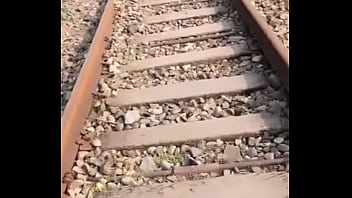 Yifang pink and tender bunny train track outdoor out of water temptation exposed