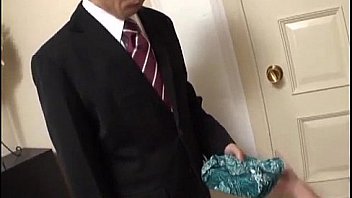 Warin umino blows tasty cock until the last drop of cum