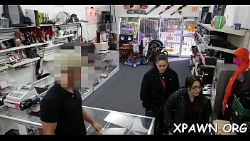 Reality sex in the shop