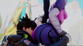 Overwatch tracer eats widow booty Overwatch tracer eats widow booty