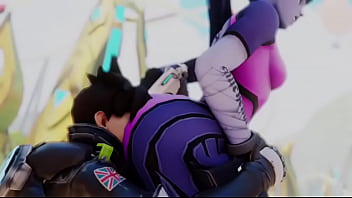Overwatch tracer eats widow booty
