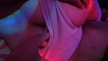 Sleeping bengali wife get her ass pressed