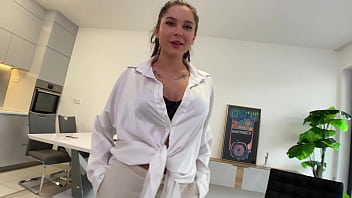 Edging blowjob and orgasm cum denial by busty teen bambola pov blowjob