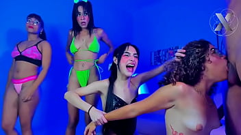 There's no doubt these whores like cock in their throats