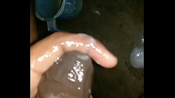 Cum on hand