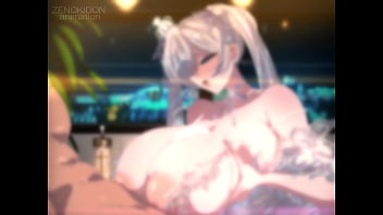 Hermosos pechos de alabina