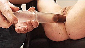 Charlie love's second enema in the chair