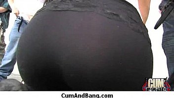 Interracial extreme group fuck 5