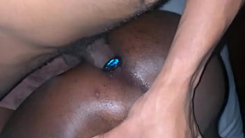 Fighting with her man landed her on my dick