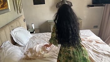 Too close for just family stepmother fucks stepson after the beach