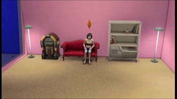 Brunette teen masturbates then has sex with her latin female friend