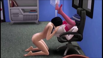 Brunette teen masturbates then has sex with her latin female friend