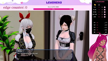Vtuber lewdneko plays harem hotel part 6