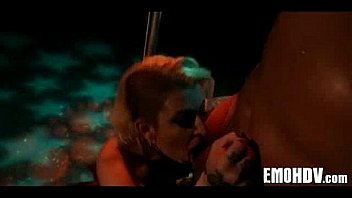 Tattooed goth babe 424