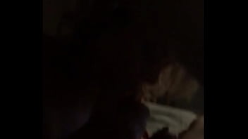 Hot blonde sucking dick