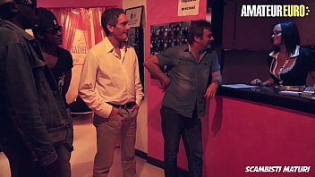 Amateur euro big tits sexy milf laura rey hotel group fun with bbc