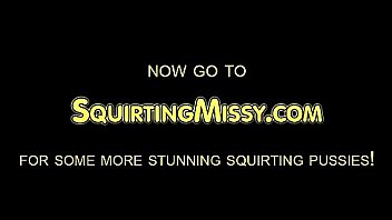 Smily teen never squirted before