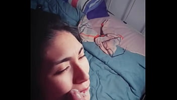 Excellent blowjobs does this slut with glasses