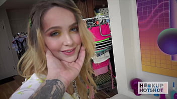 Horny blonde nikole nash takes bryan gozzling's large cock up her ass